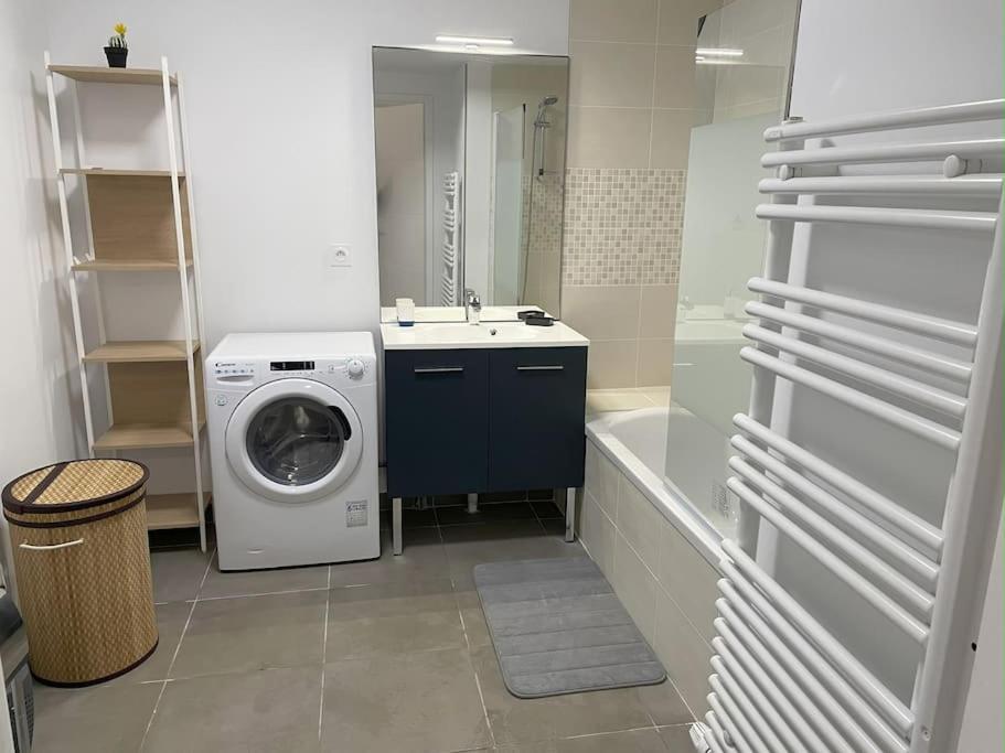 L'Appartement Bleu-T2-Annemasse Exteriör bild
