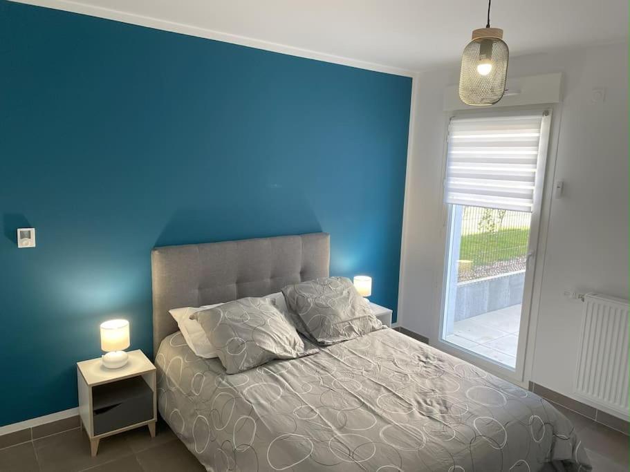 L'Appartement Bleu-T2-Annemasse Exteriör bild